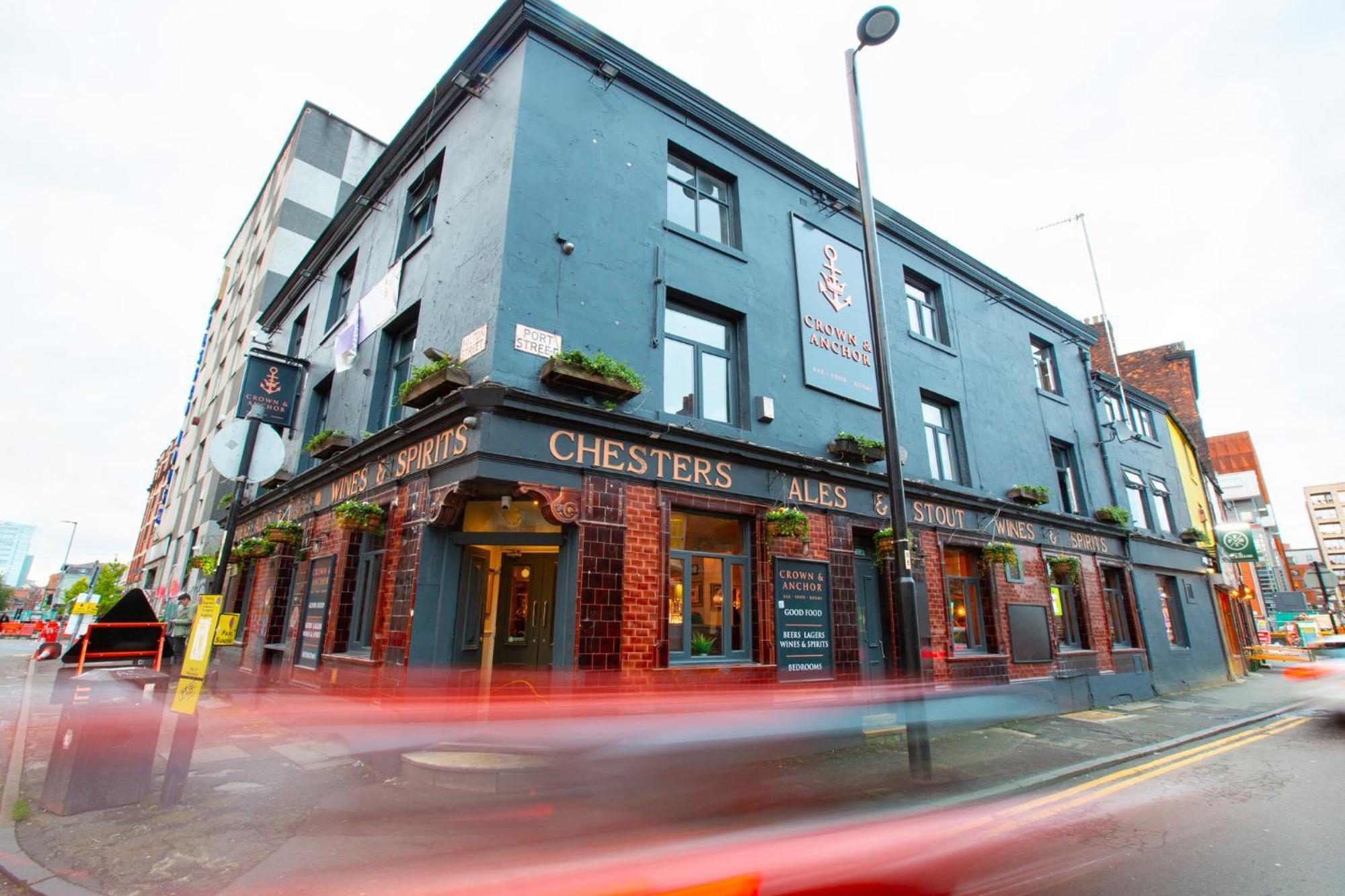 Hotel The Crown & Anchor Manchester Zewnętrze zdjęcie