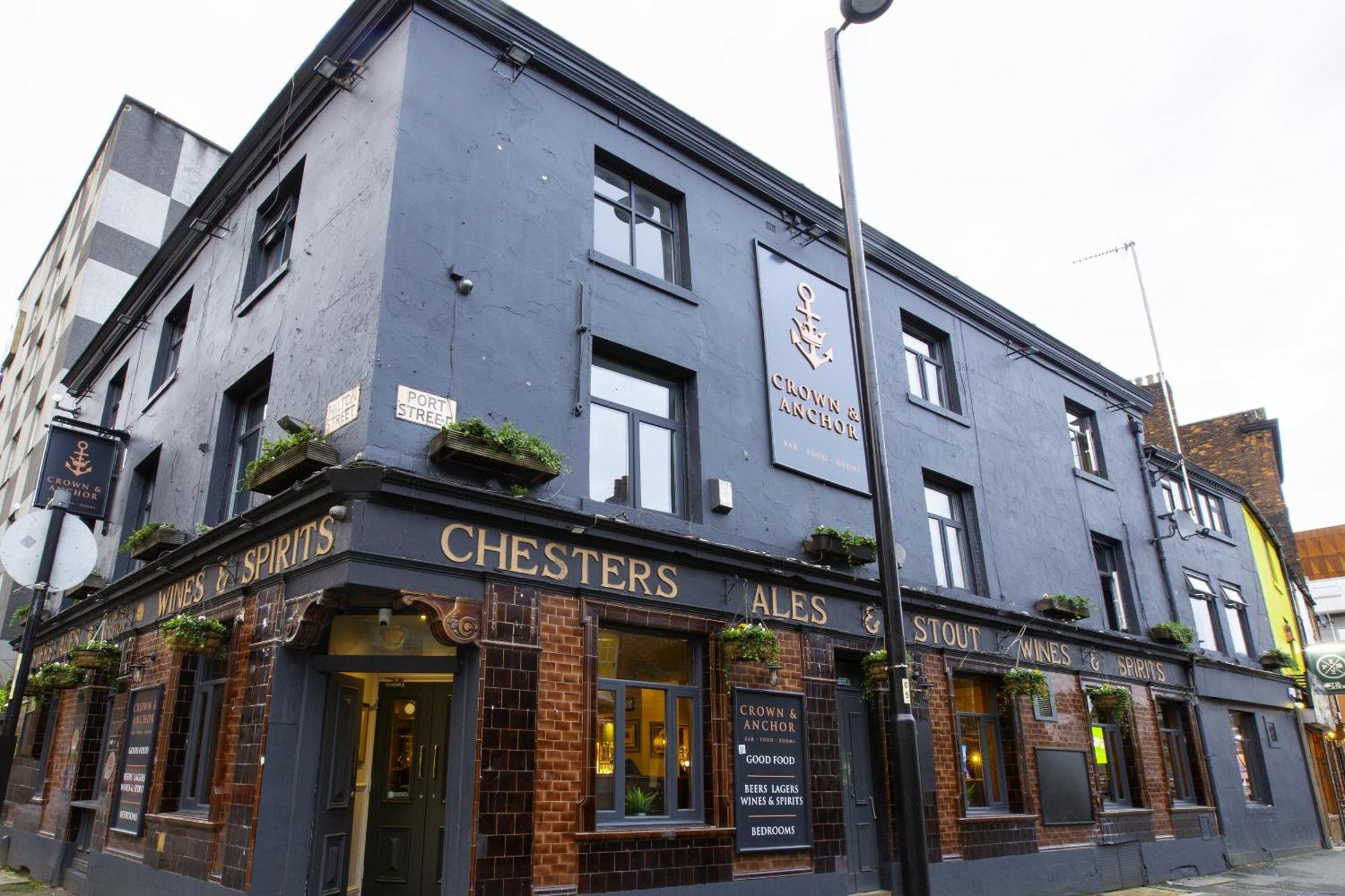 Hotel The Crown & Anchor Manchester Zewnętrze zdjęcie